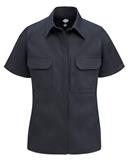 DFS94BK-CAMISA TACTICA MC DE MUJER COLOR MEDIA NOCHE 