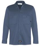 DLL307-CAMISA DE TRABAJO AZUL MARINO ML 100ALG DLL307DN 2XL