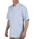 DSS46-CAMISA OXFORD BUTTON DOWN BLUE/WHITE MC STRIPE XL