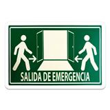 19SESAL20X30-SEÑALIZACION SALIDA DE EMERGENCIA PICTOGRAMAS 20 X30