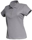 17PLAASSDA-PLAYERA TIPO POLO ASSOLUTO DAMA GRIS L