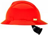 1CASMSAA2-CASCO ALA ANCHA MSA SUSPENSION FAS-TRAC NARANJA