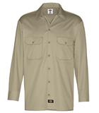 D549-CAMISA DE ALGODON PESO PESADO KHAKI 3XL