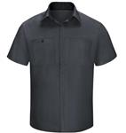 CAMISA MC PERFORMANCE PLUS PARA TALLER CON TECNOLOGIA OIL BLOCK CHARCOAL BLACK M-Red Kap