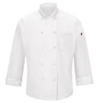 FILIPINA ML P/HOMBRE 65P/35A Y 10 BOT C/OILBLOK Y MIMIX BLANCA TALLA 2XL-Red Kap