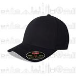 FITCAP GORRA NU 97ALG/3SPA GAB. CEP.  AJUSTE ELASTICO, NEGRO #075-Fitcap