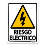 SEÑALIZACIÓN RIESGO ELECTRICO 20 x 25-Genérico