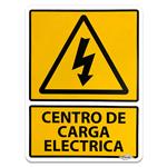 SEÑALAMIENTO CENTRO DE CARGA ELECTRICA 30X40-Genérico