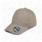 GORRA GABARDINA DKPS AJUSTE DE HEBILLA, KAKI #115-DKPS