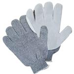 GUANTE 70ALG 30POL GRIS PALMA DE CARNAZA ECONOMICA P.O. T L-MCR Safety
