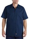 CAMISA DE TRABAJO AZUL MARINO MC 100ALG DLS307NV M-Dickies