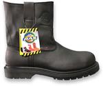 BOTA RAS PIEL C/ACERO ANTIDERRAPANTE 9 MOD. 800-RAS