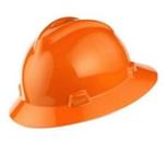 CASCO ALA ANCHA MSA SUSPENSION NORMAL NARANJA-MSA
